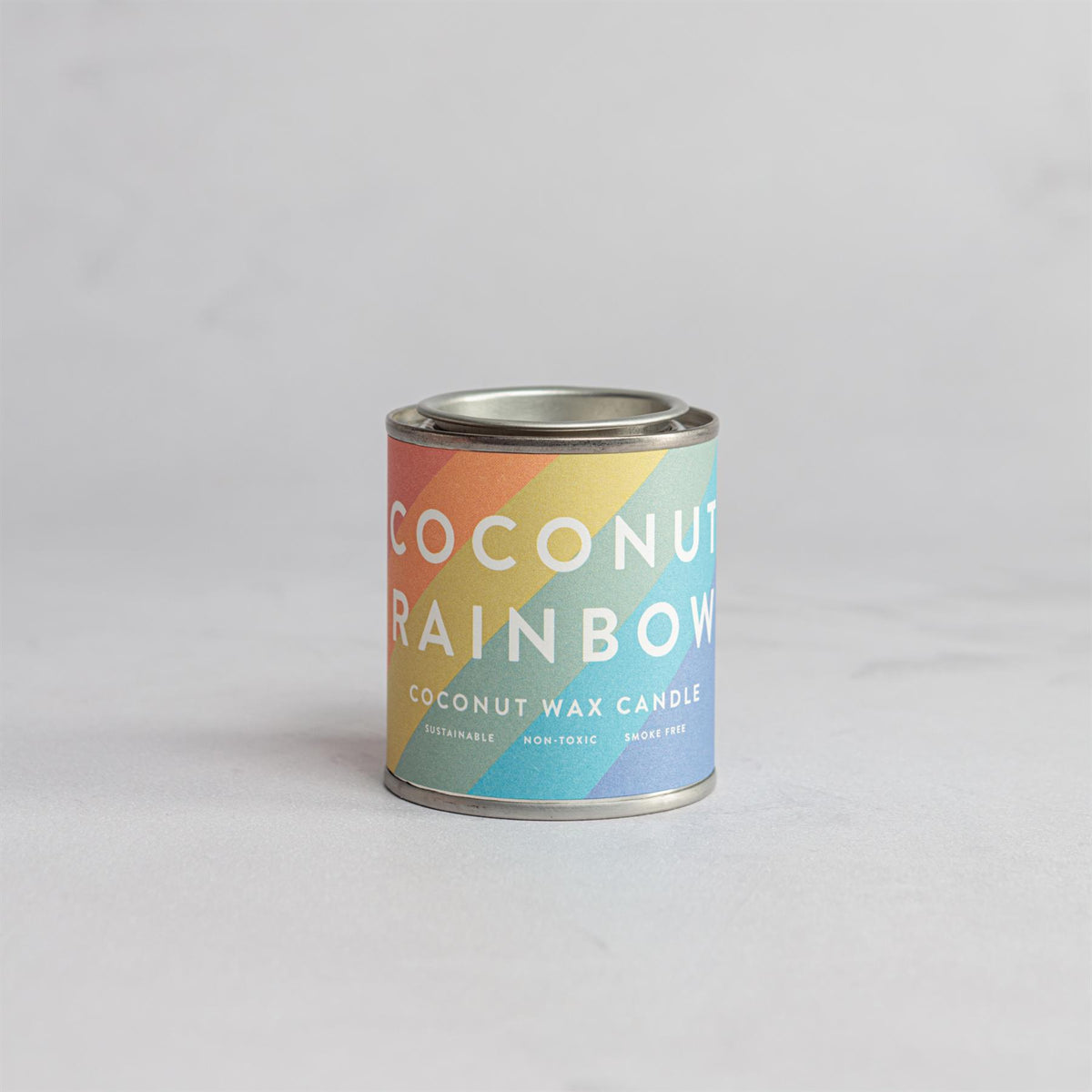 Rainbow Coconut Conscious Candle – Chickidee