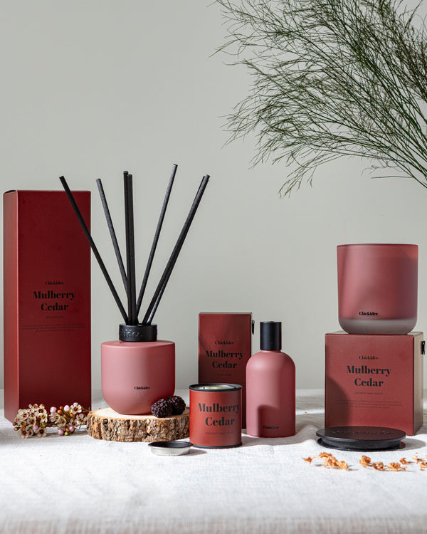 Mulberry Cedar Core Candle
