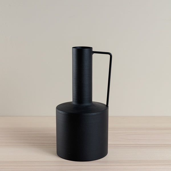 Joti Black Metal Vase