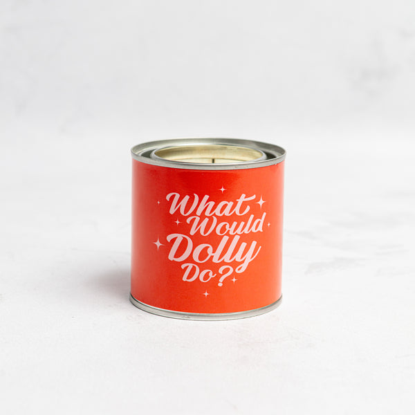 What Would Dolly Do Conscious Candle