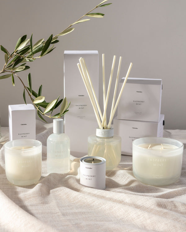 Raspberry Mint Neutral Core Candle Small