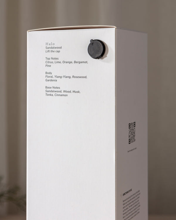 Chickidee Scents Clay Range - Halo Reed Diffuser Scent Box with Tester Lift Cap