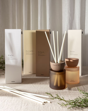 
                  
                    Chickidee Scents Clay Range - Reed Diffuser Group Shot
                  
                