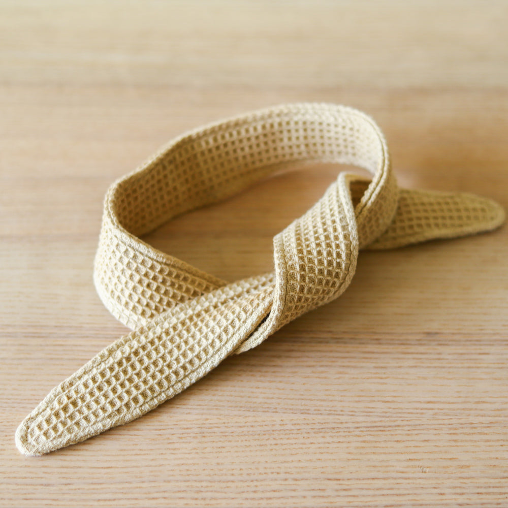 Organic Lifestyle Toast Waffle Tie-up Hairband