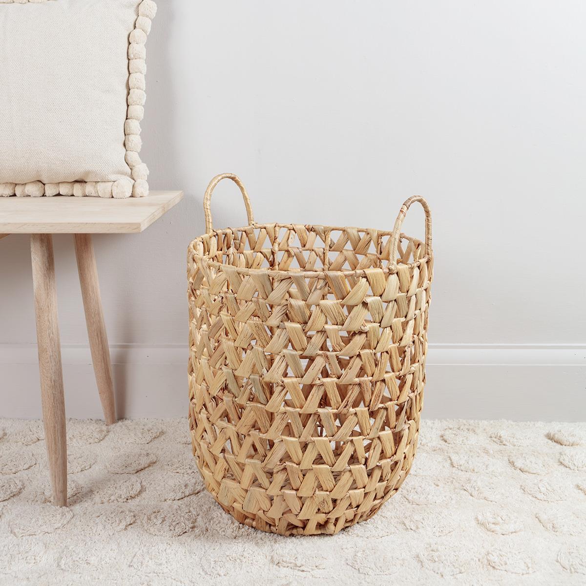 
                  
                    Water Hyacinth Basket with Handles Medium
                  
                
