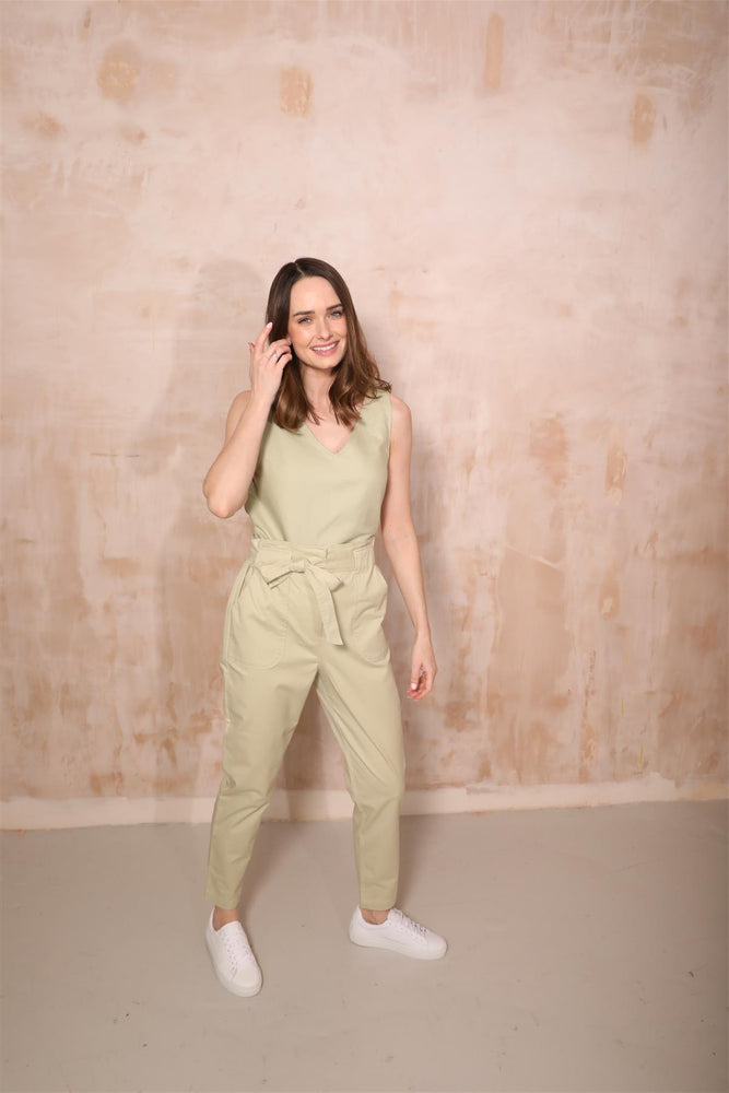 
                  
                    Cora Olive Trousers
                  
                