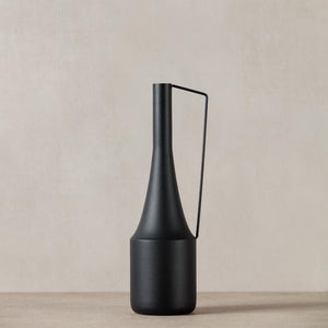 
                  
                    Aza Black Metal Vase
                  
                