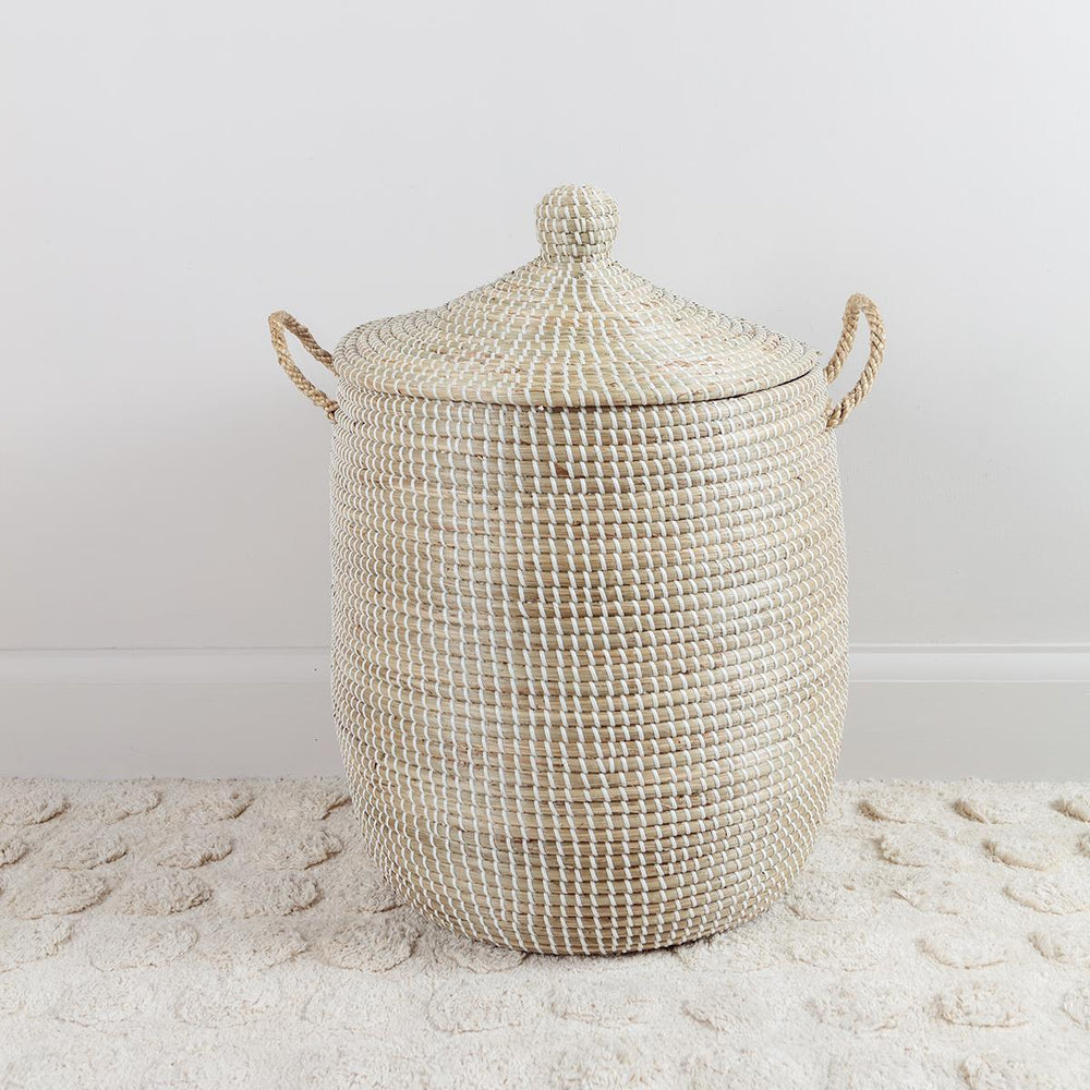 
                  
                    Seagrass Laundry Basket with Lid - Medium
                  
                