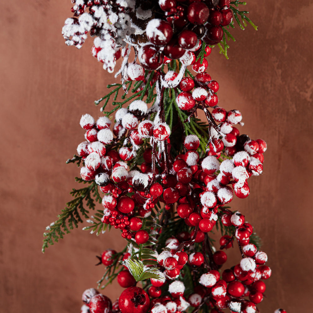 
                  
                    Winter Berry Frosted Garland
                  
                