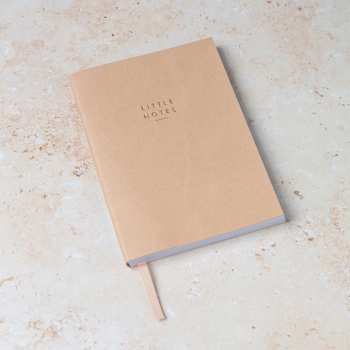 
                  
                    A6 Tan 'Little Notes' Notebook
                  
                