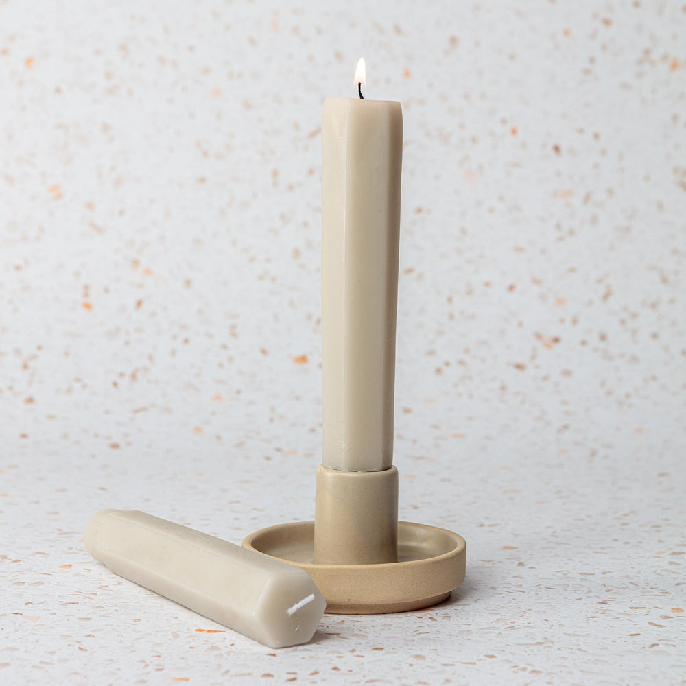 
                  
                    Vesta Tapered Candles Stone
                  
                